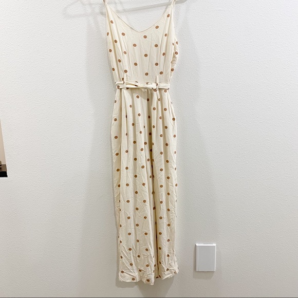 NWT American Eagle Jumpsuit Polkadot Boho 2 - Picture 8 of 8